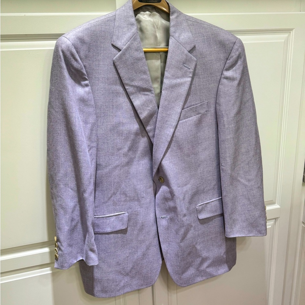 Hart Schaffner Marx Gorgeous lavender linen dinner jacket  sport jacket blazer